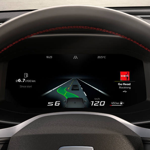 Digital Cockpit de Seat León